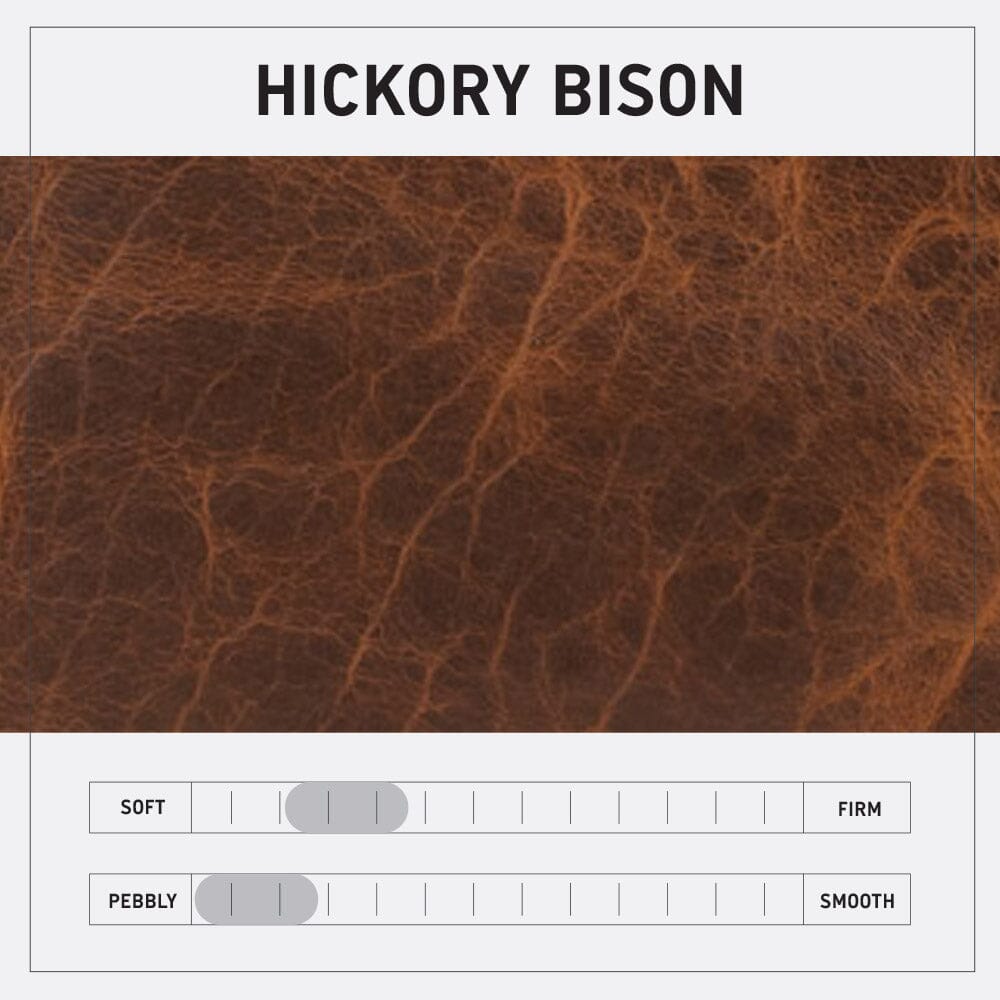 HOFFMAN LEATHER CROSSBODY BAG - HICKORY BISON - IN STOCK