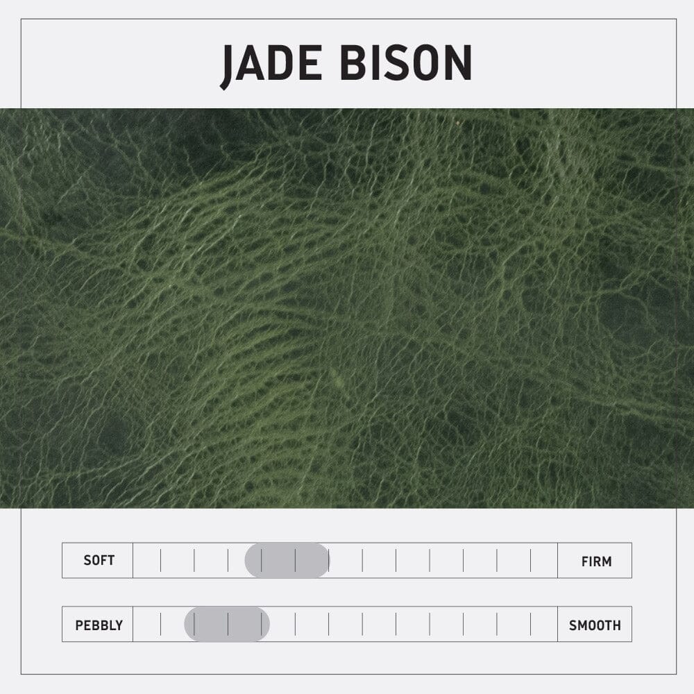 HOFFMAN LEATHER CROSSBODY BAG - JADE BISON