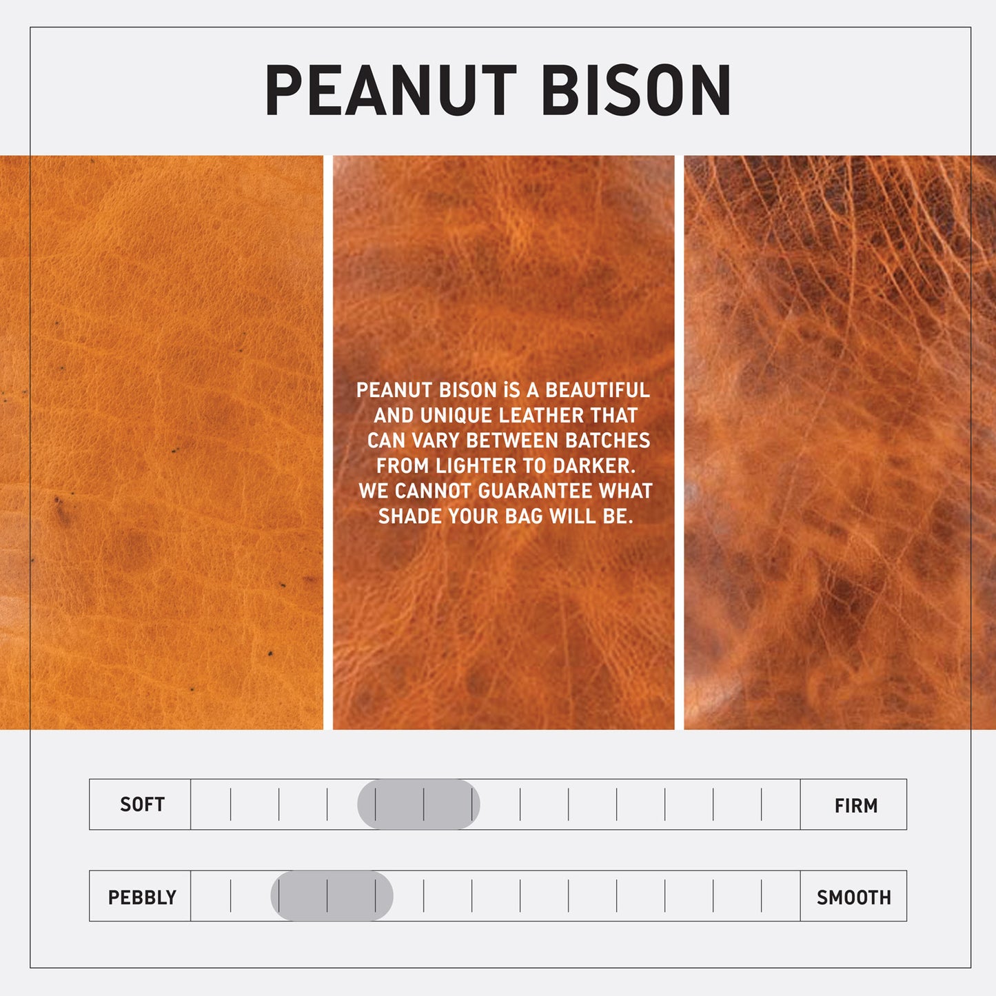 HOFFMAN LEATHER CROSSBODY BAG - MINI - PEANUT BISON