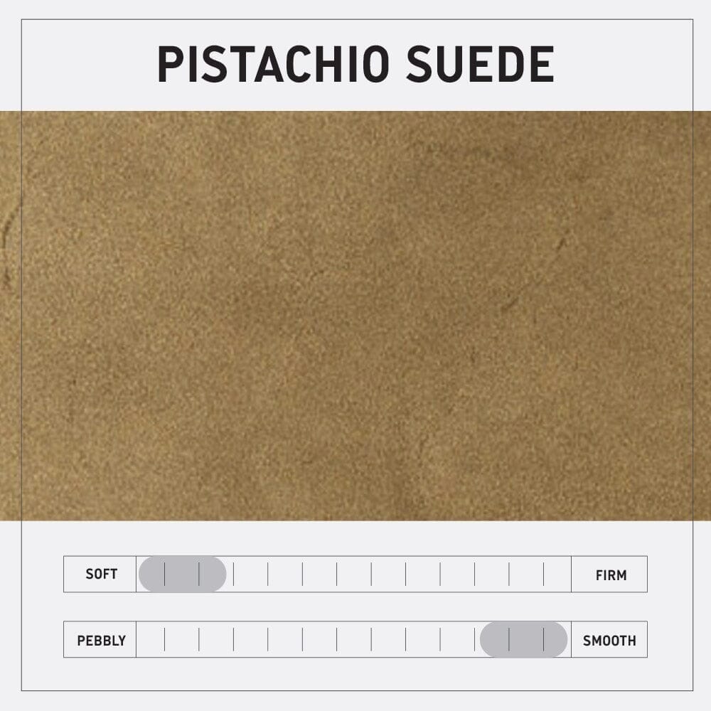 SARAH LEATHER CROSSBODY - PISTACHIO SUEDE