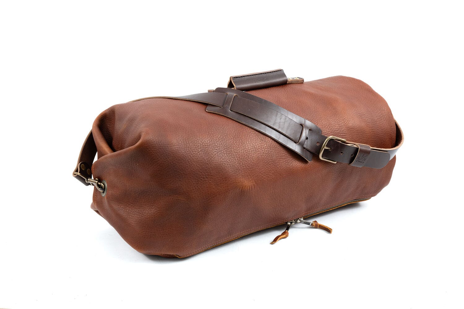 Handmade Leather Duffle Bag Military/Army Duffle Bag Gunnar