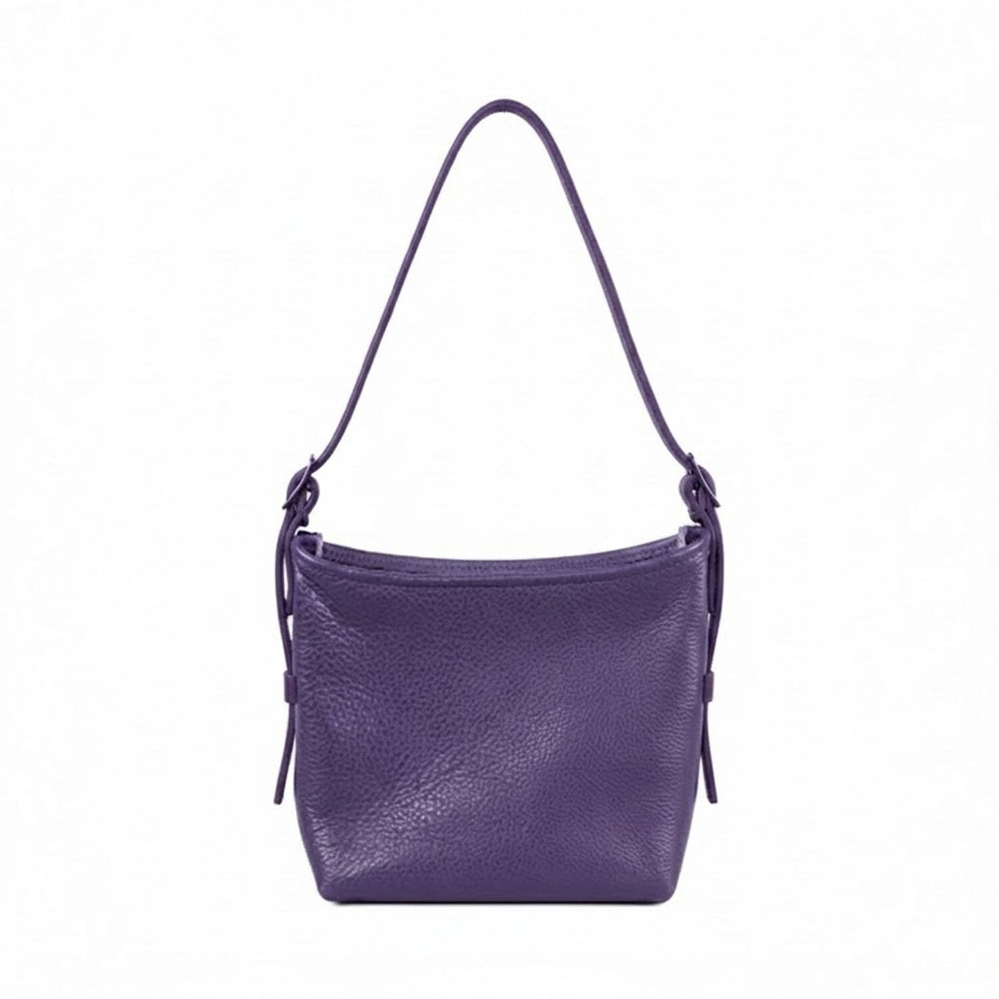 JULIANNE LEATHER HOBO BAG - SMALL