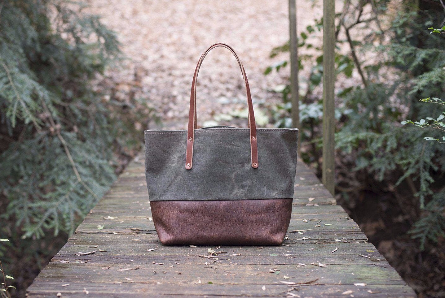 Avery Tote Waxed Canvas
