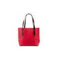 AVERY LEATHER TOTE BAG - MEDIUM - CRIMSON