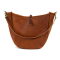CELESTE LEATHER HOBO BAG - MEDIUM
