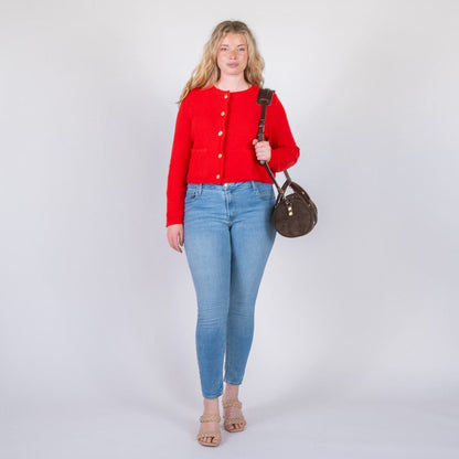 JANE LEATHER CROSSBODY - CHOCOLATE SUEDE