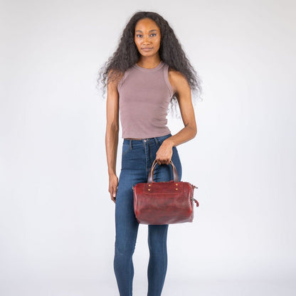 FLORENCE LEATHER CROSSBODY BAG