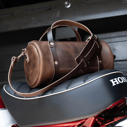 JANE LEATHER CROSSBODY - RUSTIC PECAN