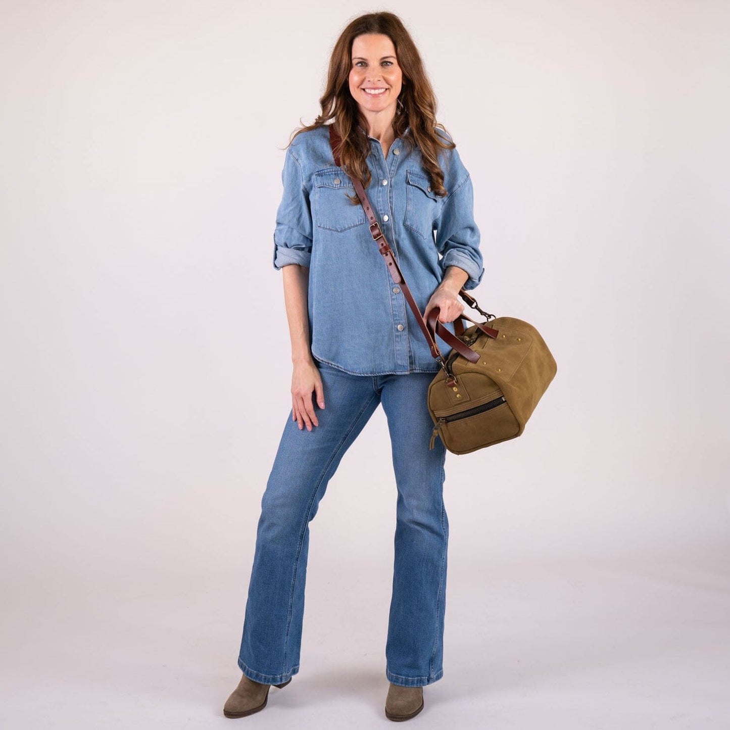 FLORENCE LEATHER CROSSBODY BAG