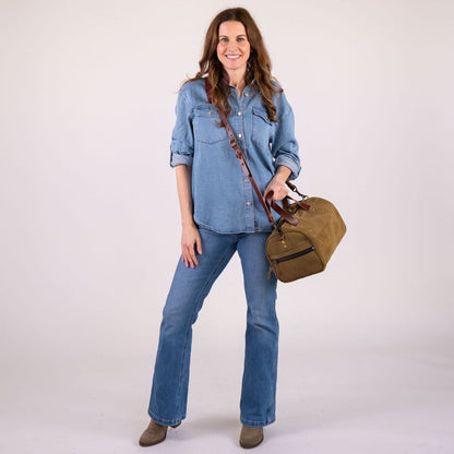 FLORENCE LEATHER CROSSBODY BAG