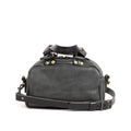HOFFMAN LEATHER CROSSBODY BAG - MINI - RAVEN - IN STOCK