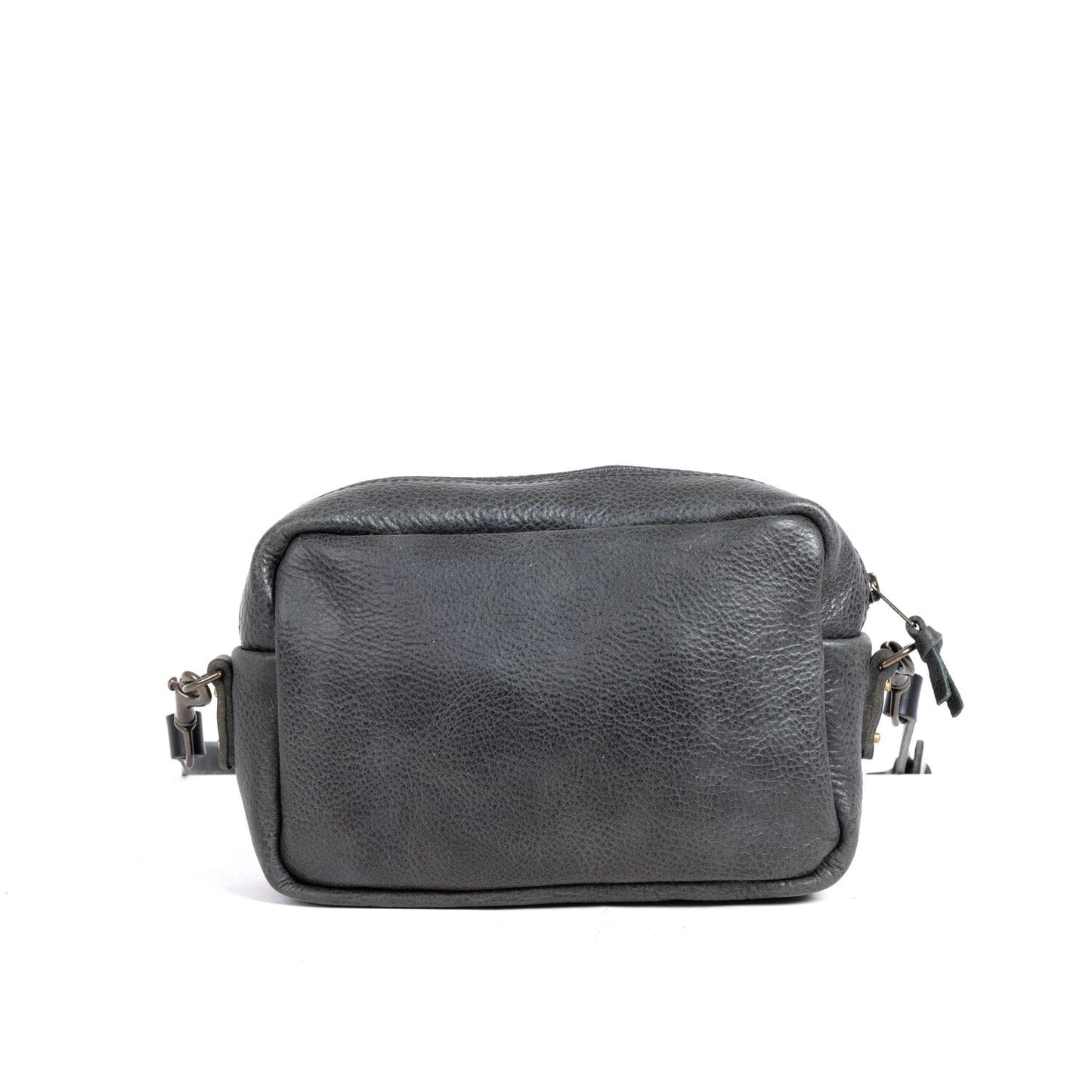 SARAH LEATHER CROSSBODY - RAVEN - IN STOCK
