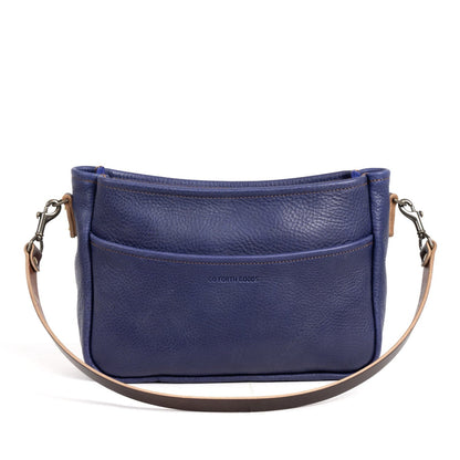 RENNIE LEATHER SHOULDER BAG - MEDIUM - VIOLET - IN STOCK