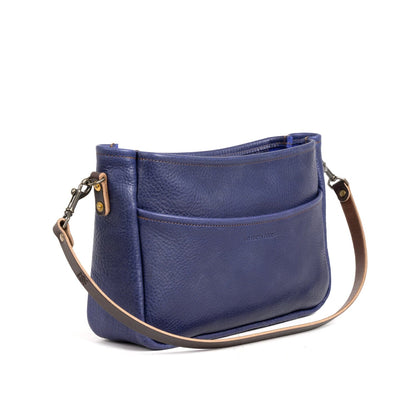 RENNIE LEATHER SHOULDER BAG - MEDIUM - VIOLET - IN STOCK