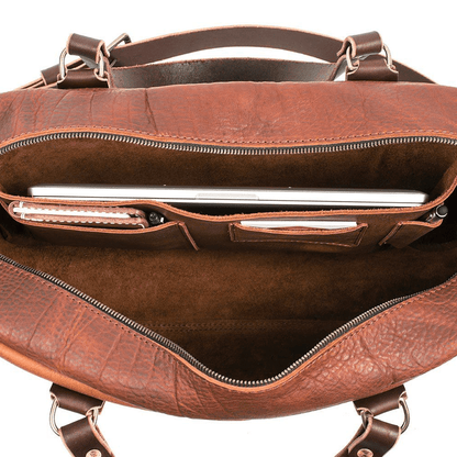 HARRIS LEATHER BRIEFCASE