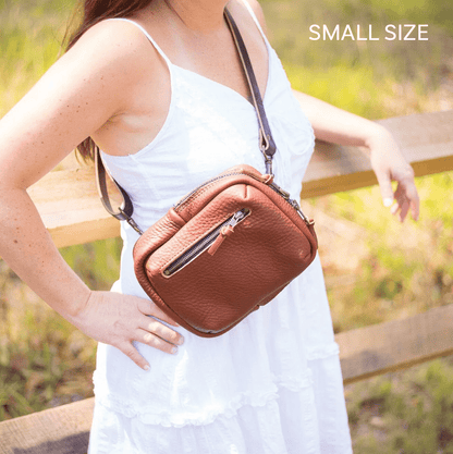 LEATHER SLING BAG