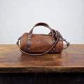 JANE LEATHER CROSSBODY - HICKORY BISON - IN STOCK