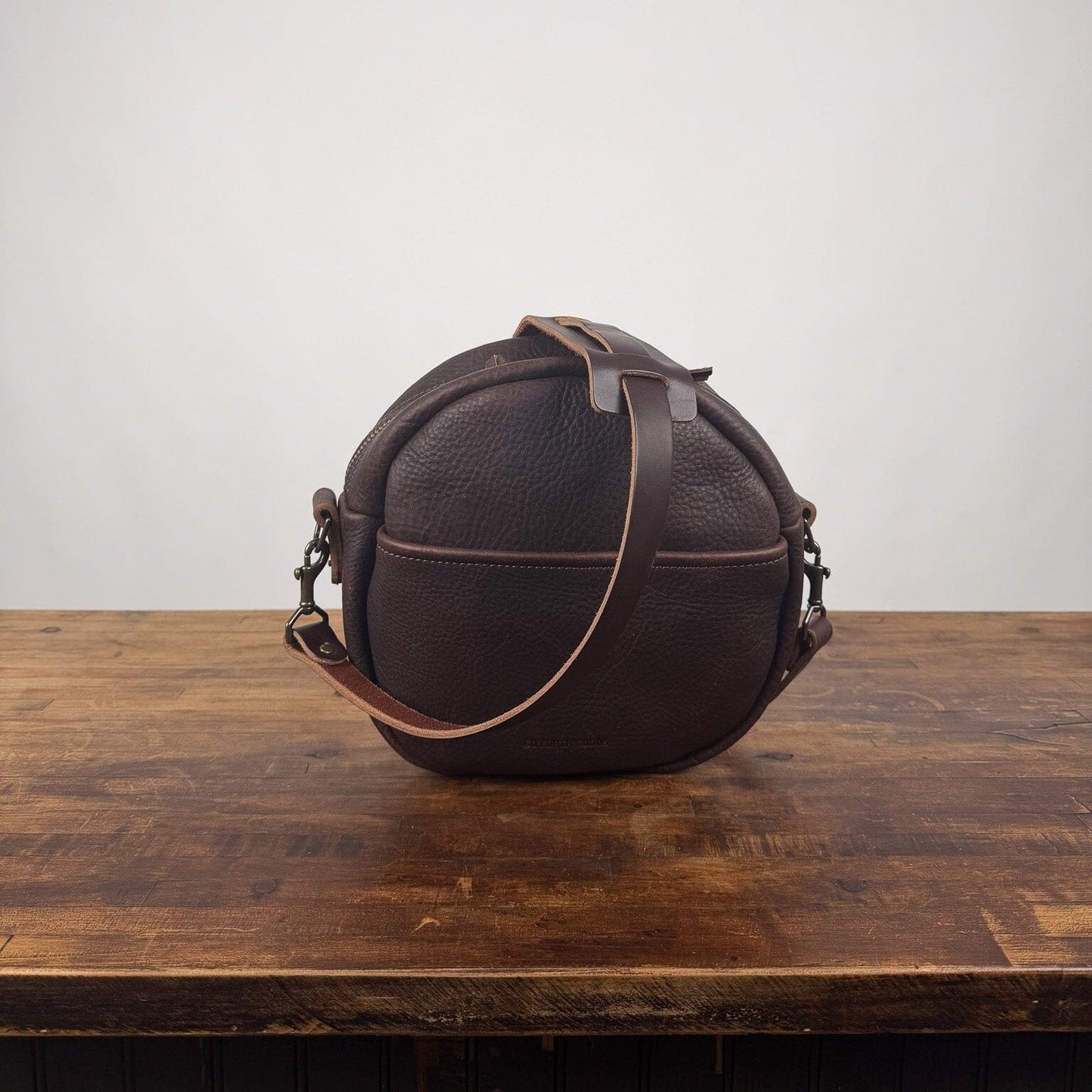 MAPLE CIRCLE CROSSBODY BAG - LARGE - MOCHA #2 - IN STOCK