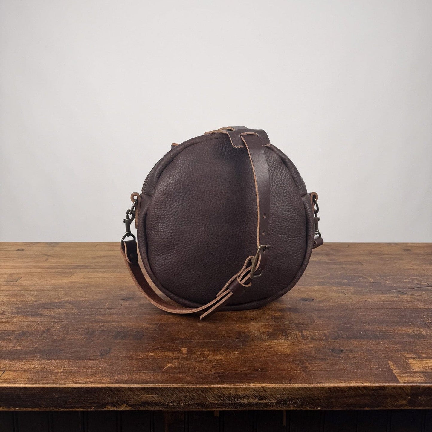 MAPLE CIRCLE CROSSBODY BAG - LARGE - MOCHA #2 - IN STOCK