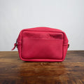 SARAH LEATHER CROSSBODY - PINK - FRONT POCKET - NEARLY PERFECT - IN STOCK