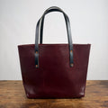 AVERY LEATHER TOTE BAG - LARGE - OXBLOOD - NEARLY PERFECT - IN STOCK