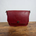 KINDLE LEATHER SATCHEL - SMALL - OXBLOOD - NEARLY PERFECT - IN STOCK