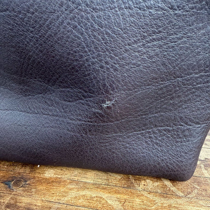 AVERY CROSSBODY - MINI - MOCHA - SADDLE -D-RING LEATHER - HEMMED TOP - NEARLY PERFECT - IN STOCK