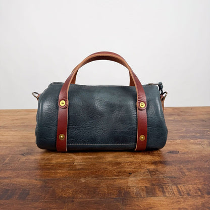 JANE LEATHER CROSSBODY - SMALL - INDIGO BISON #1 - IN STOCK