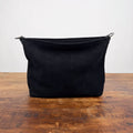 AVERY CROSSBODY - SMALL - BLACK SUEDE - ZIPPER - IN STOCK