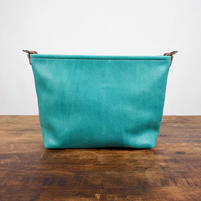 AVERY CROSSBODY - SMALL - BERMUDA - CLOSED ZIPPER - SADDLE STRAP LEATHER - IN STOCK