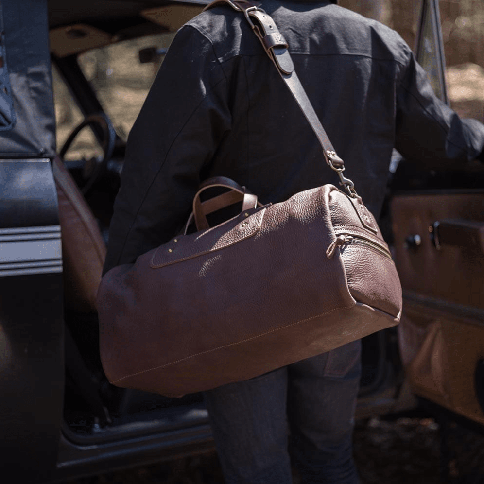 EXPEDITION LEATHER WEEKENDER DUFFLE BAG