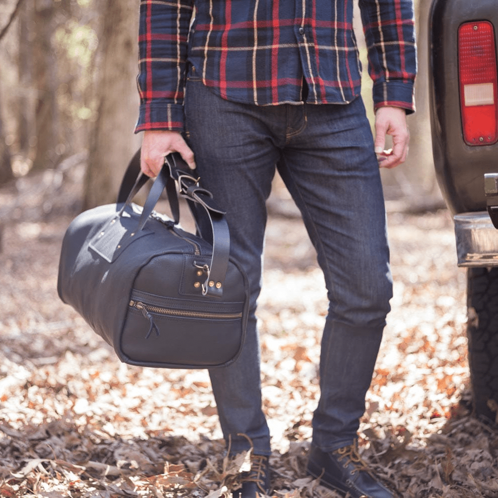 EXPEDITION LEATHER WEEKENDER DUFFLE BAG