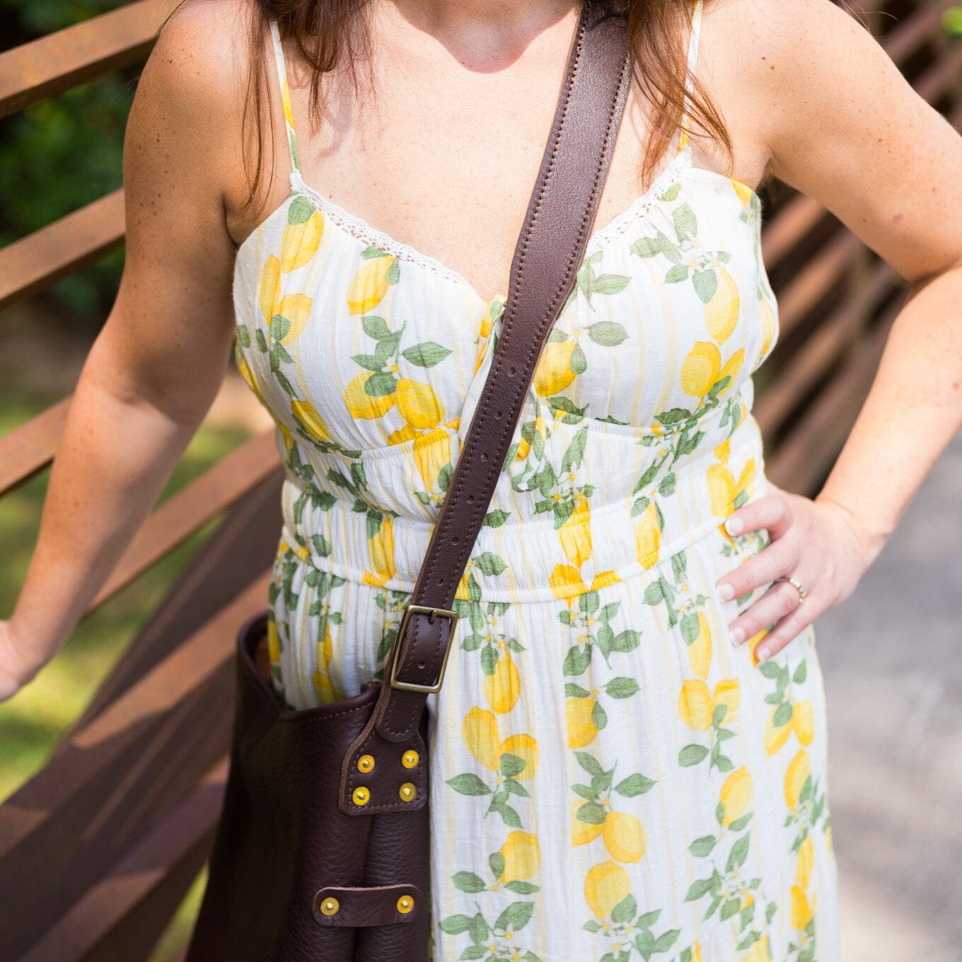 JULIANNE LEATHER HOBO BAG - SMALL