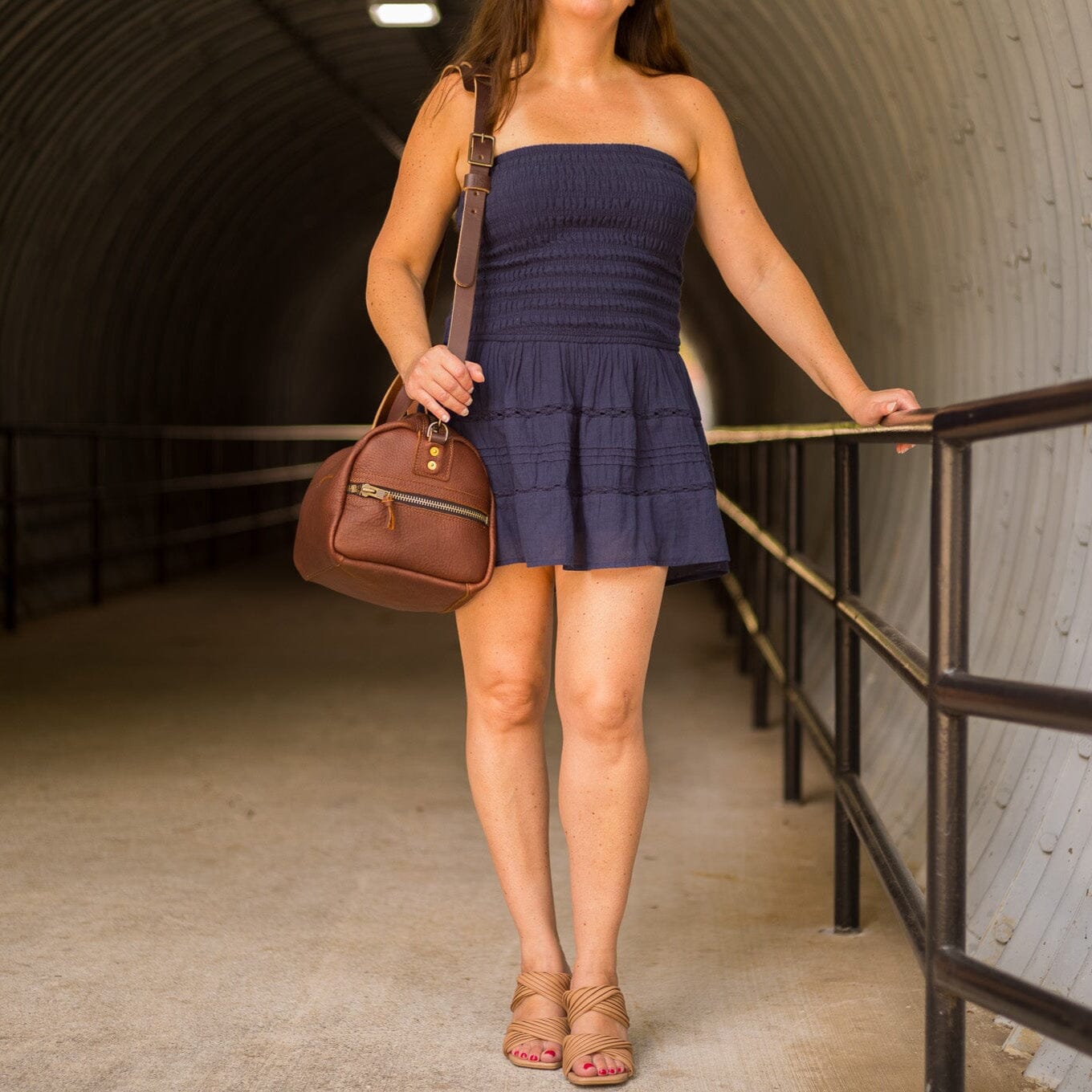 FLORENCE LEATHER CROSSBODY BAG