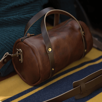 JANE LEATHER CROSSBODY - WHISKY BISON