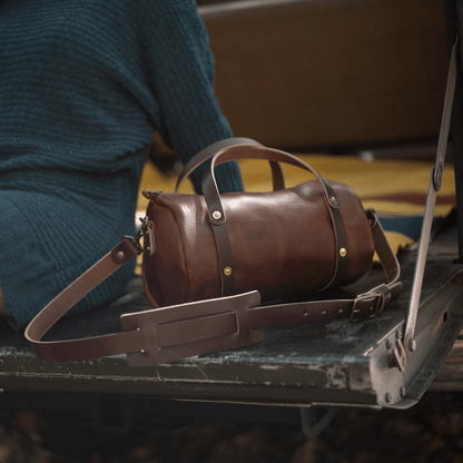JANE LEATHER CROSSBODY - WHISKY BISON