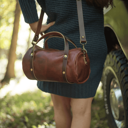 JANE LEATHER CROSSBODY - WHISKY BISON