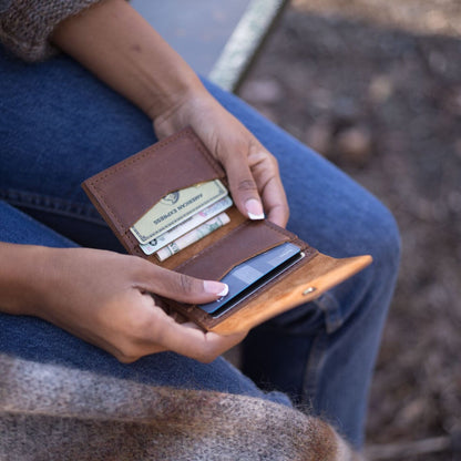 MARIE LEATHER WALLET - SMALL
