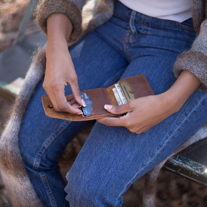 MARIE LEATHER WALLET - SMALL