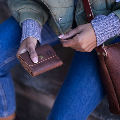 MARIE LEATHER WALLET - SMALL