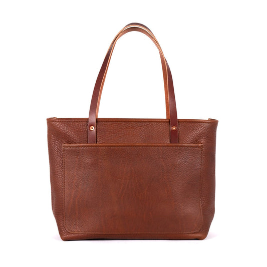 AVERY LEATHER TOTE BAG - LARGE - DELUXE