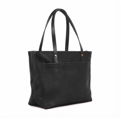 AVERY LEATHER TOTE BAG - LARGE - DELUXE