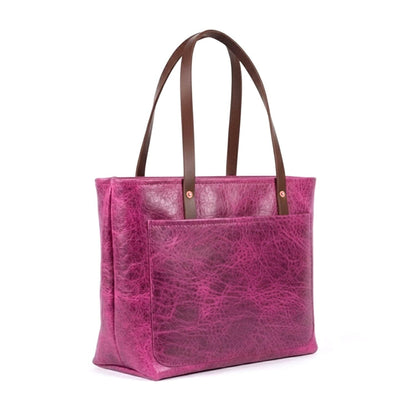 AVERY LEATHER TOTE BAG - LARGE - DELUXE
