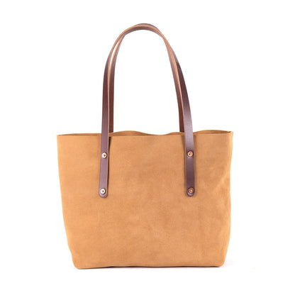 AVERY LEATHER TOTE BAG - MEDIUM - DESERT SUEDE - IN STOCK