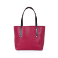AVERY LEATHER TOTE BAG - MEDIUM - FUCHSIA