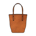 AVERY LEATHER TOTE BAG - SLIM LARGE - HONEY
