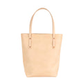 AVERY LEATHER TOTE BAG - SLIM LARGE - NATURAL VEG TAN