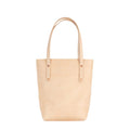 AVERY LEATHER TOTE BAG - SLIM MEDIUM - NATURAL VEG TAN