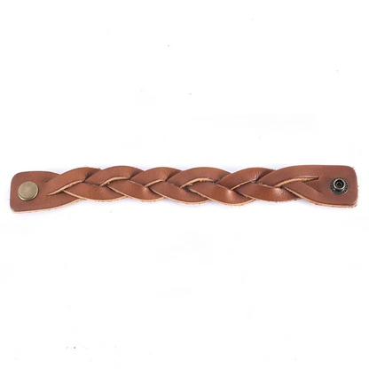 BRAIDED LEATHER BRACELET