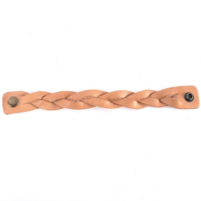 BRAIDED LEATHER BRACELET